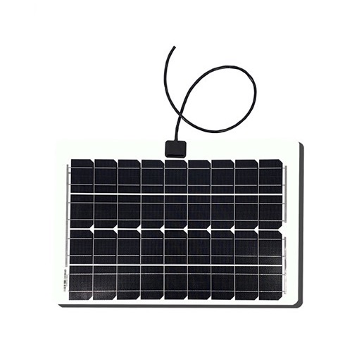Semi flexible 560x380mm ETFE 18V 30W ETFE Semi Flexible solar panel
